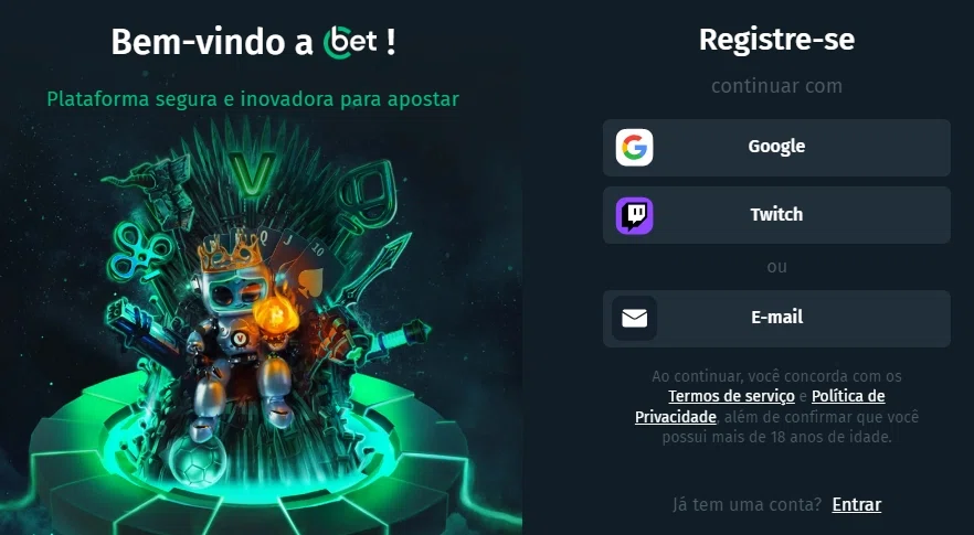 Cbet.GG Registro