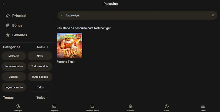 Parimatch Fortune Tiger