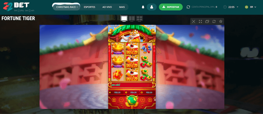 fortune tiger 22bet
