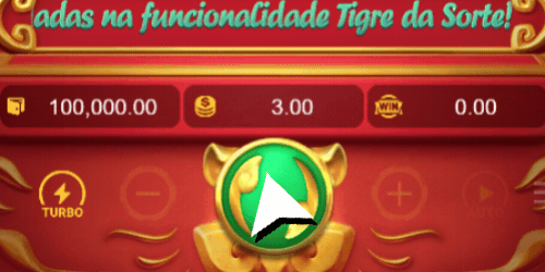Fortune Tiger Botão Menos
