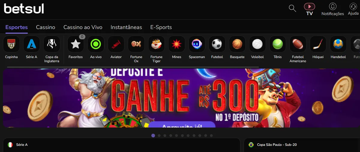 Betsul Acesso ao Site