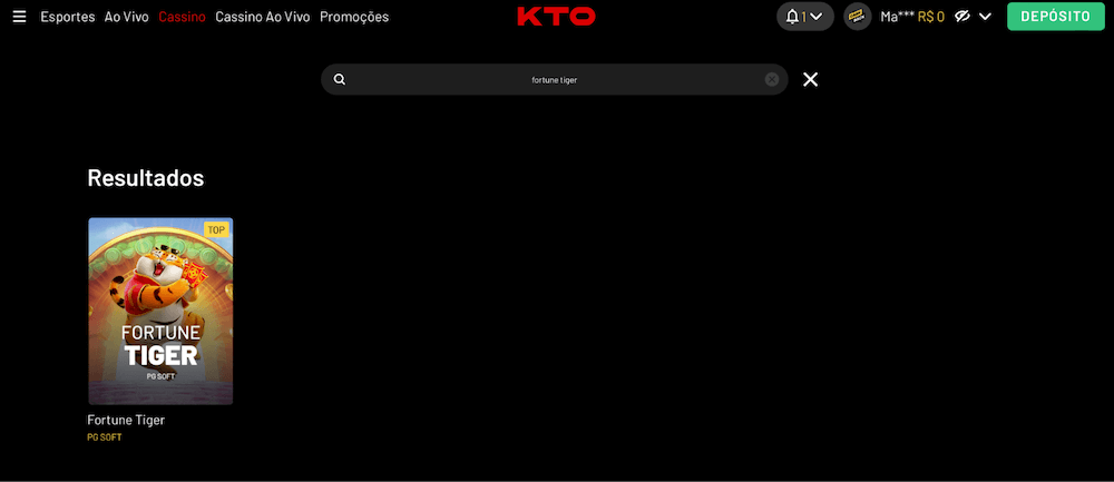 fortune tiger kto